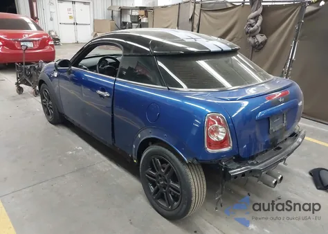 2013 Mini Coupe Cooper S from USA, damaged, VIN WMWSX3C50DT466381